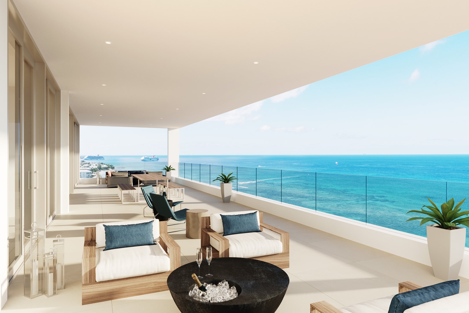 LACOVIA PENTHOUSE #3 - BEACHFRONT TWO STORY RESIDENCE George Town George Town