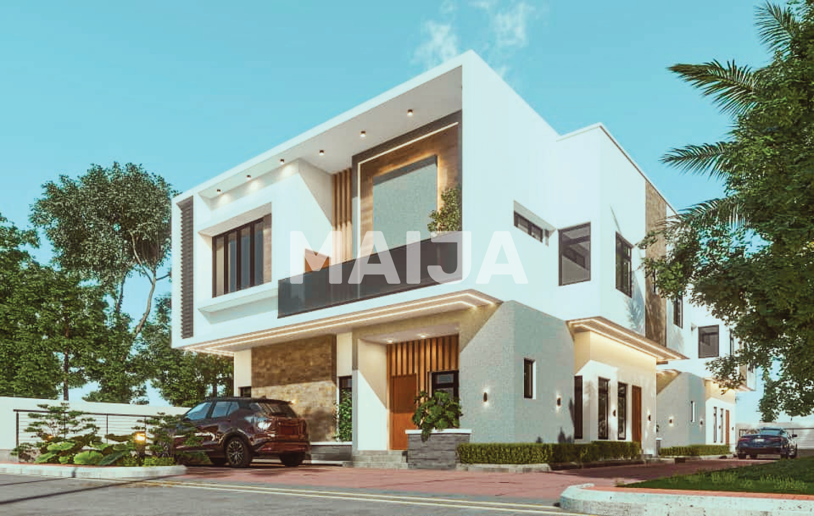 2 Units of 5 Bedrooms Fully Detached Duplex with BQ In Crown Estate, Sangotedo Sangotedo Lagos
