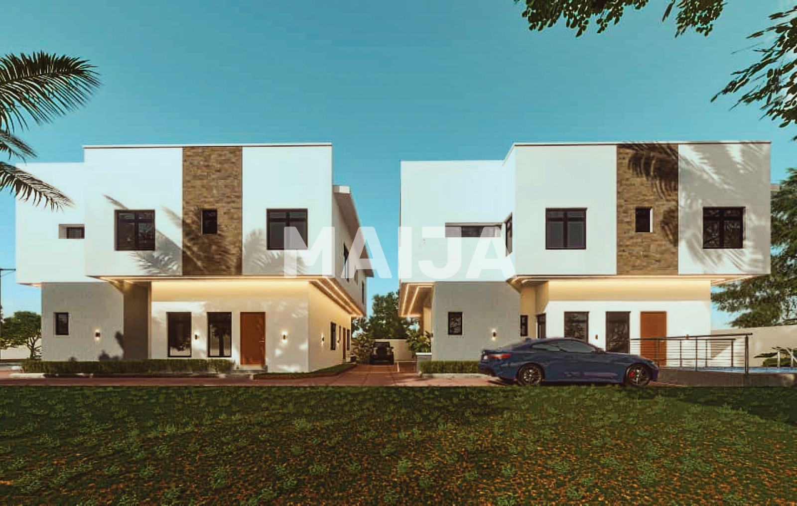 2 Units of 5 Bedrooms Fully Detached Duplex with BQ In Crown Estate, Sangotedo Sangotedo Lagos