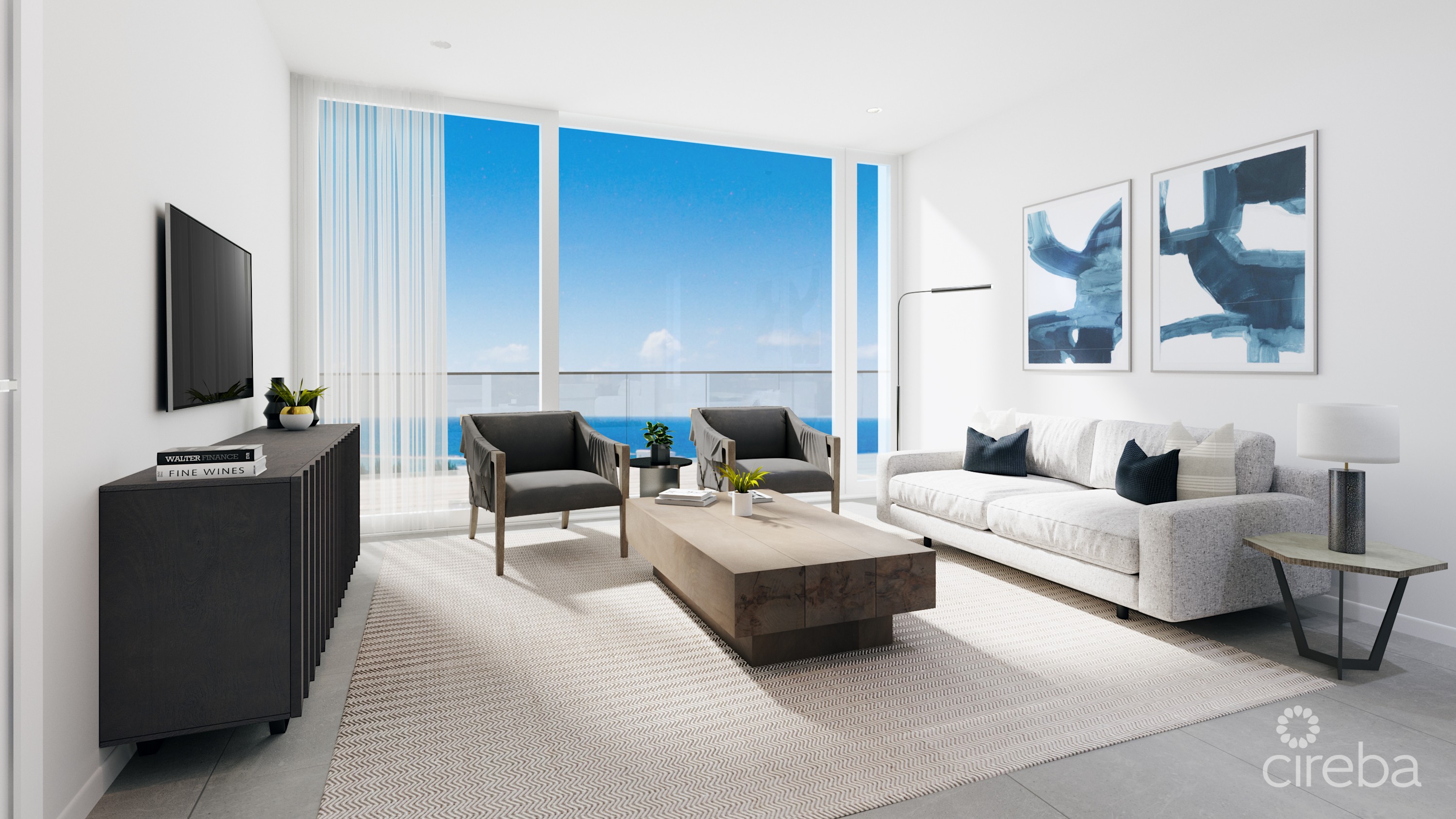 POINT WEST UNIT #24 - THREE BED OCEAN VIEW West Bay West Bay