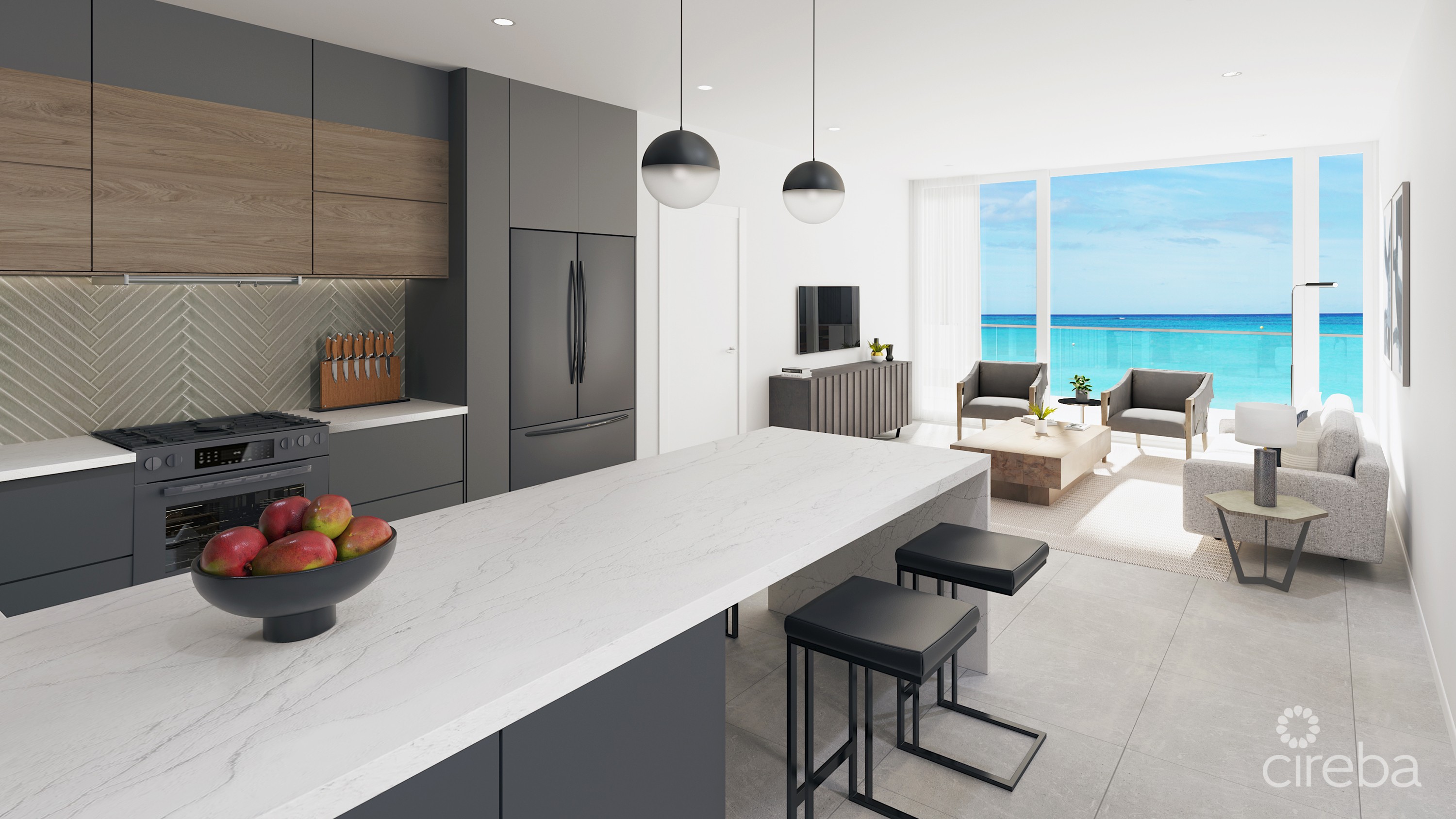 POINT WEST UNIT #24 - THREE BED OCEAN VIEW West Bay West Bay