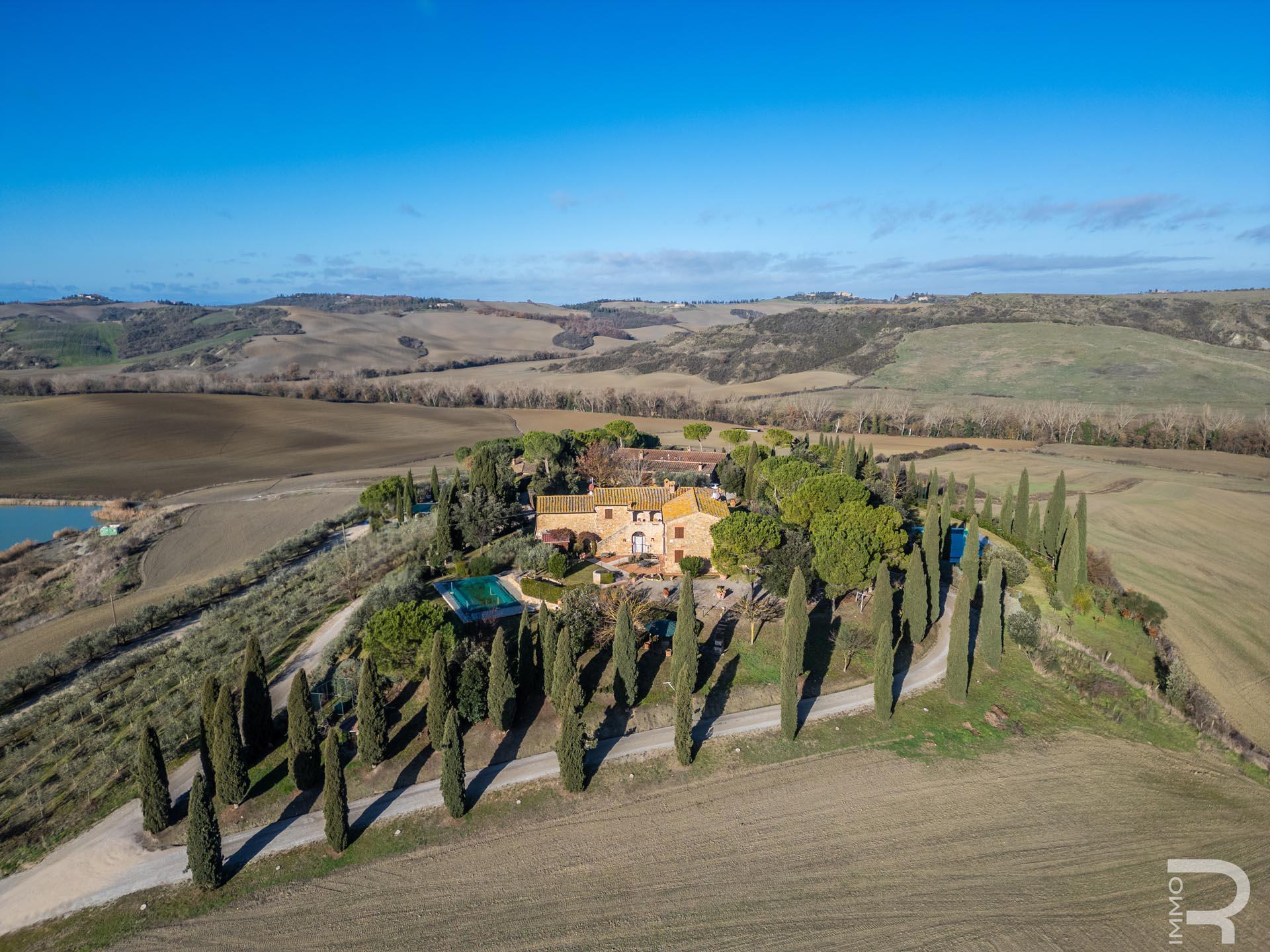 Strada Vicinale di Ripalta San Quirico d\'Orcia Tuscany