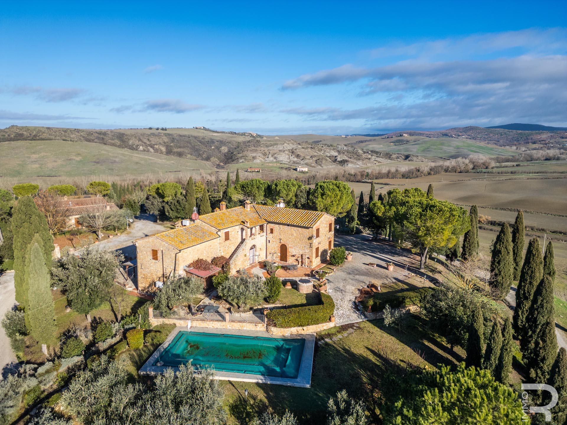 Strada Vicinale di Ripalta San Quirico d\'Orcia Tuscany