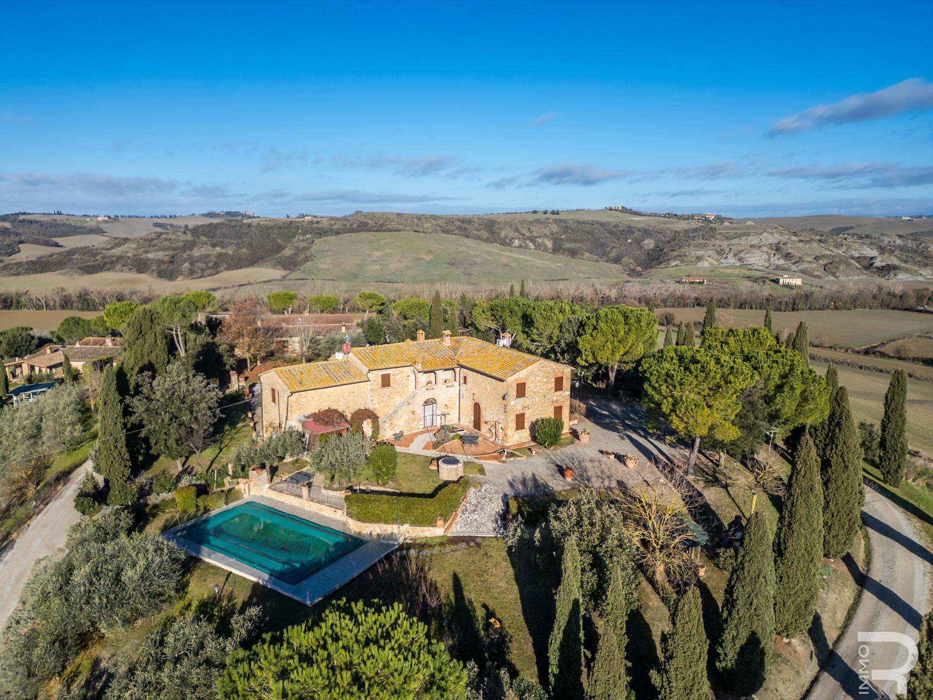Strada Vicinale di Ripalta San Quirico d\'Orcia Tuscany