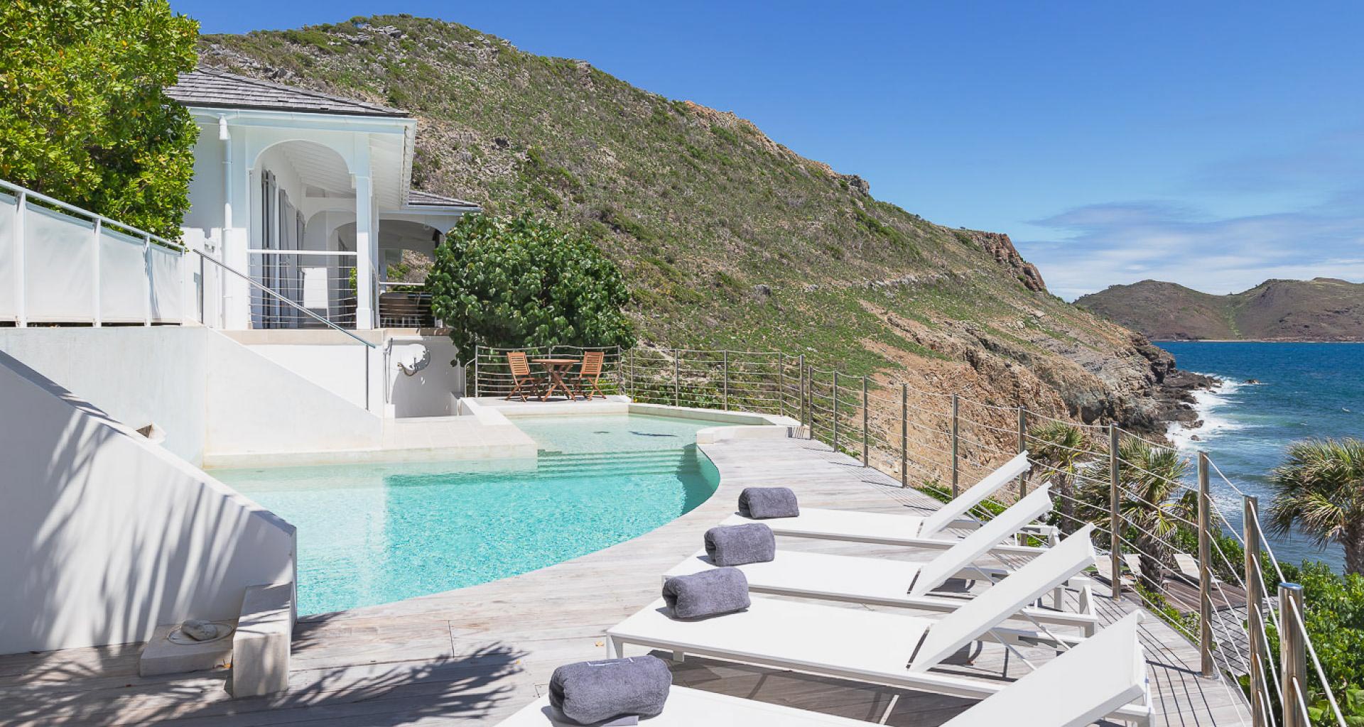 Villa Lo Scoglio, BL Anse des Lézars 