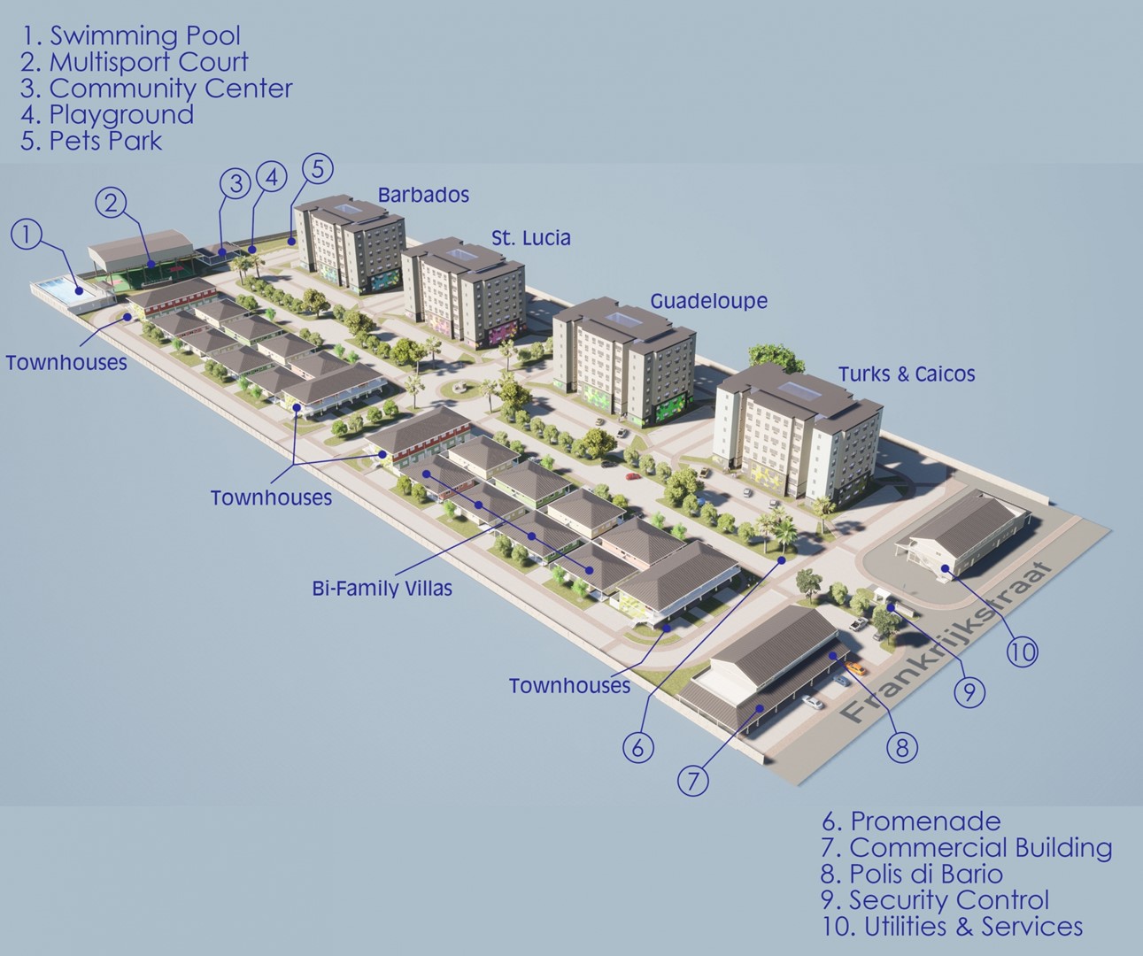 GXM2+9Q3, Schotlandstraat, Oranjestad, Aruba Oranjestad 