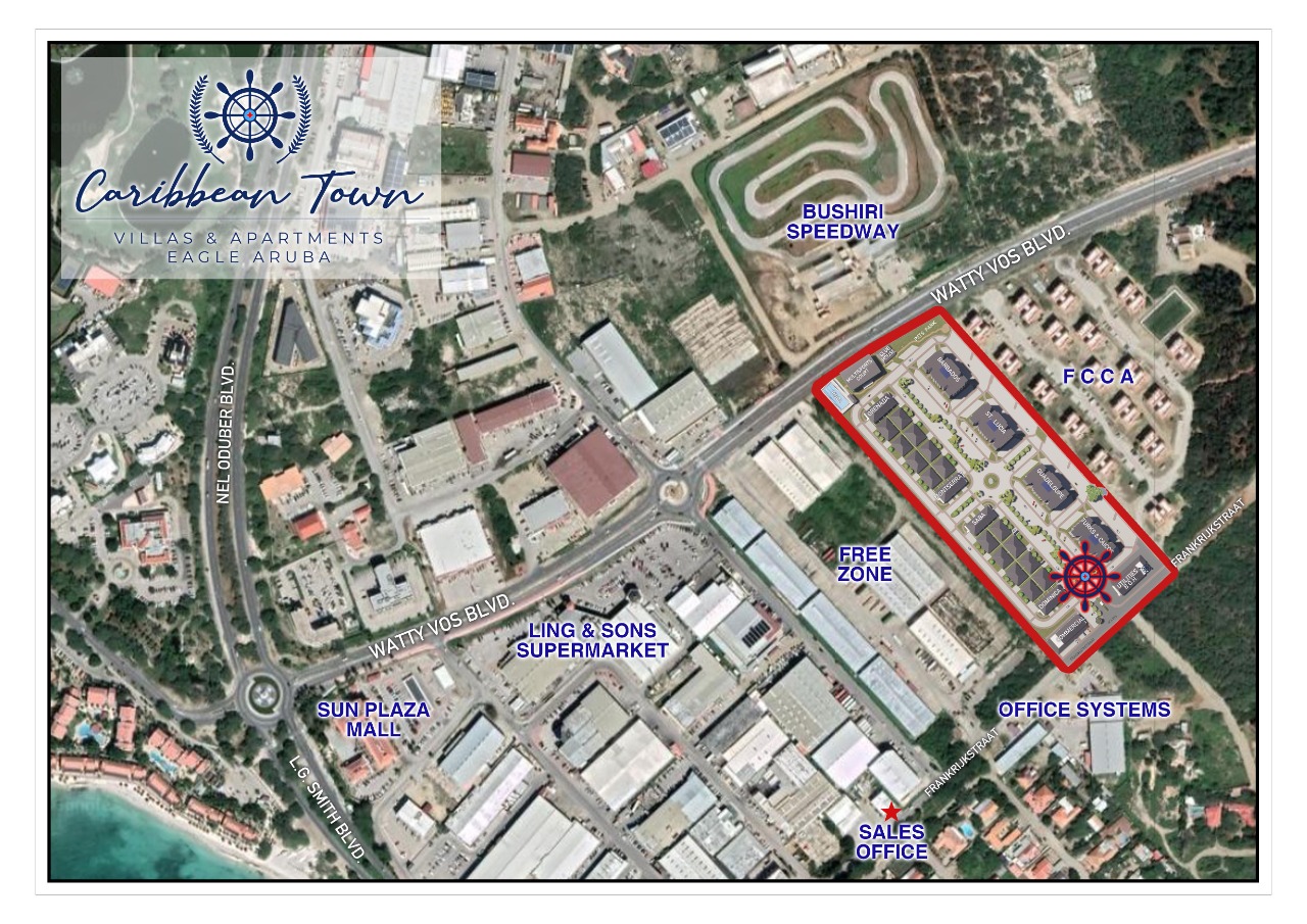 GXM2+9Q3, Schotlandstraat, Oranjestad, Aruba Oranjestad 