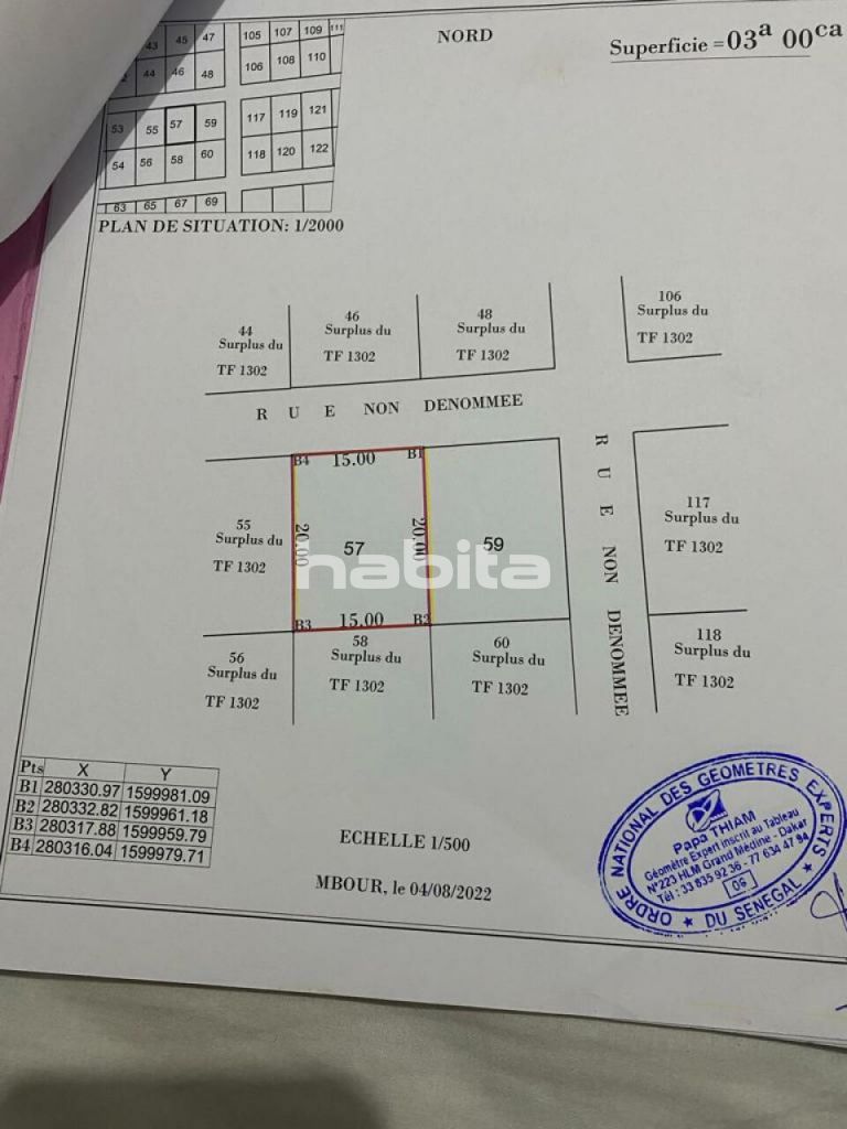 Cité milliardaire, Ngaparou Ngaparou Thiès Region